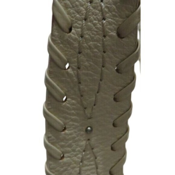 MICHAEL KORS Vintage Cream Leather Satchel - Picture 13 of 13